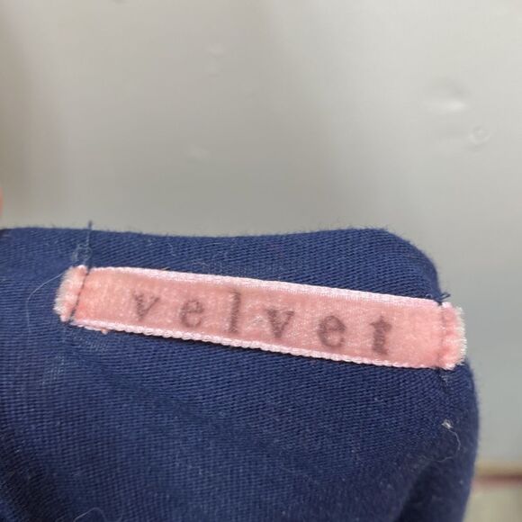 Velvet by Graham & Spencer V Neck Banded Waist Midi Dress Small - Picture 2 of 7